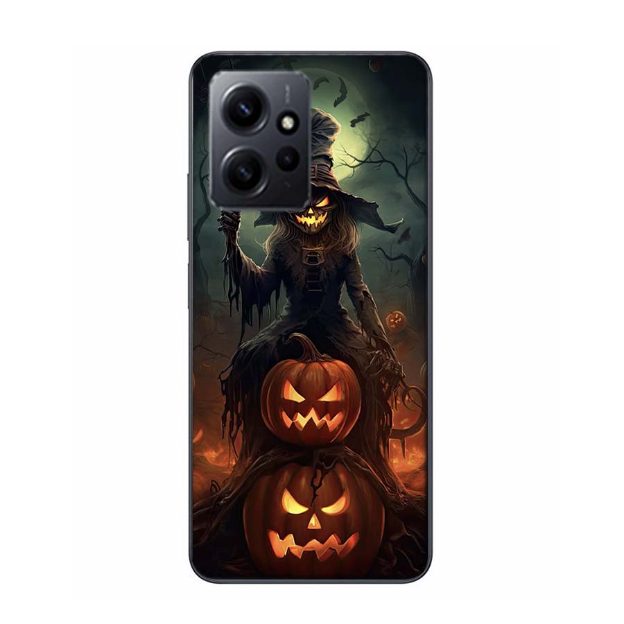Halloween Pumpkin Man is Here Phone Case For Redmi Note 14 15 Pro 5G 13 12 Pro Plus 11 11T 11E 11S 10 Pro 10S 9 9S Cover Cell Cl