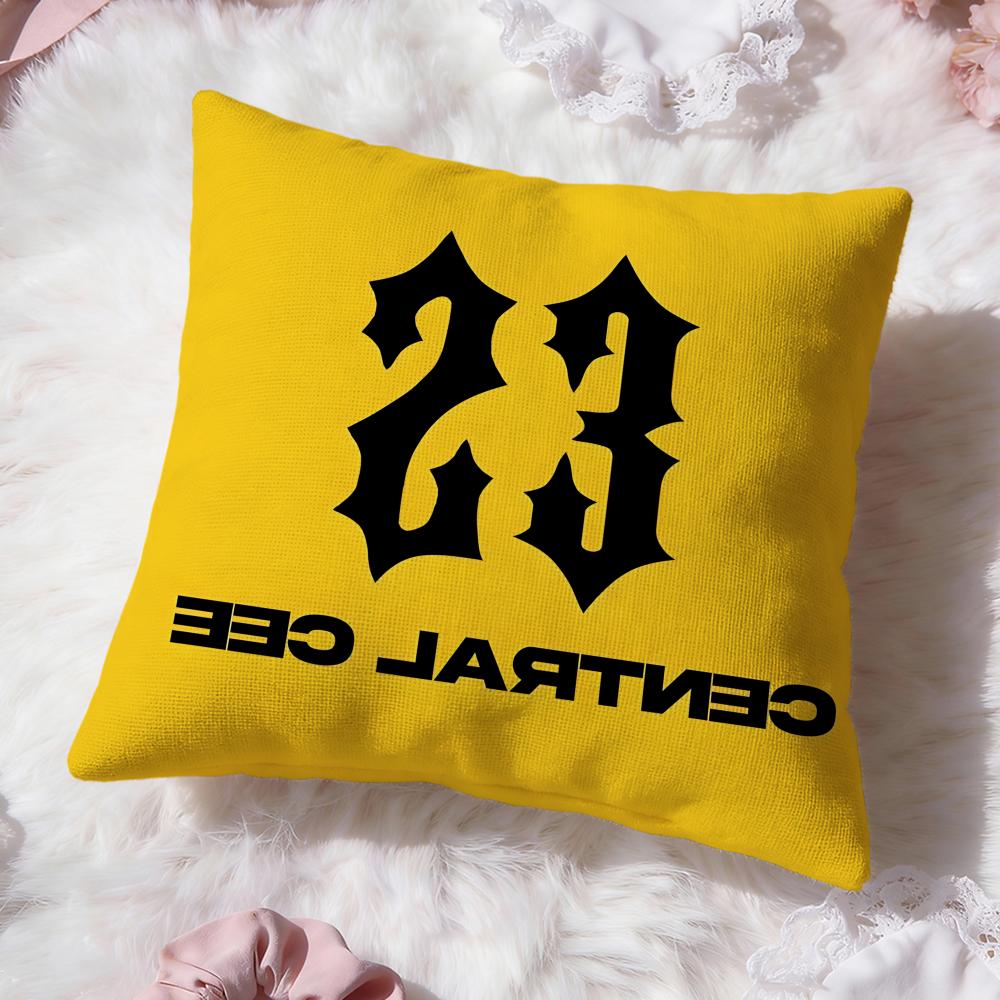RAP C-Central Cee Cushion Cover Premium Comfort Reversible Pillow Cove -Two In One Design for Any Room & Car Interior