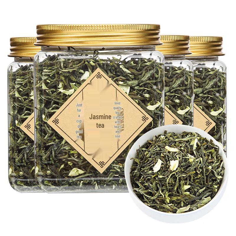 Jasmine Green Tea (400g, 4 Cans)