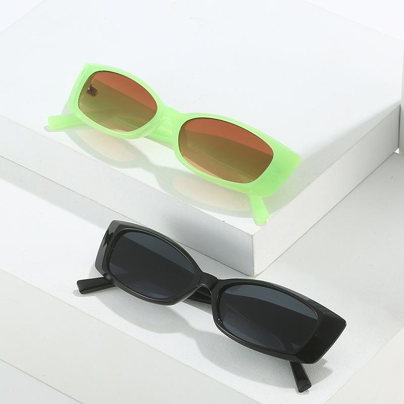 Square Sunglasses, Personalized Candy-Colored Glasses, Casual Simple Sunglasses For Women