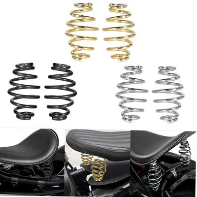 Ergonomic Retro Motorcycle Seating Spring for Bikes Metal Construction Comfortable Long Distance Travel Easy To Install