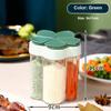 Seasoning Bottle 5 In 1 Spice Jar Sealed Multifunctional Moisture-proof Flap Seasoning Jar Container Kitchen Spice Kitchen Tool
