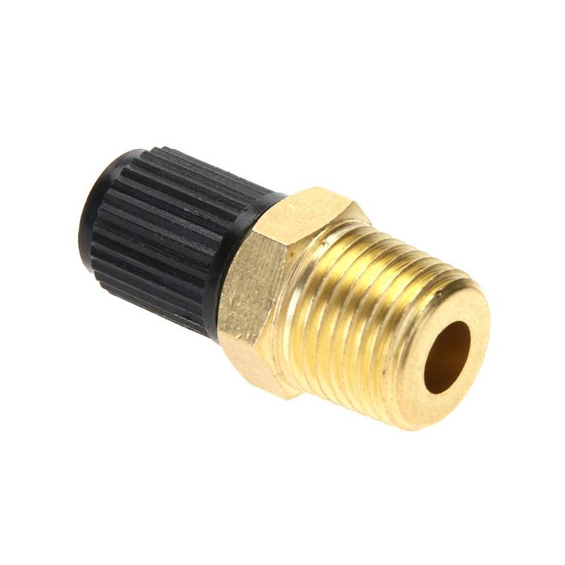 2Pcs 1/4 1/8 Inch Npt Mpt Brass Tire Tire Air Compressor Fuel Tank Filling Valve For Dunlop Valve Car Styling Auto Parts
