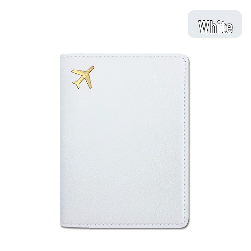 Customizable Multi-Color PU Leather Passport Holder with Thickened Design