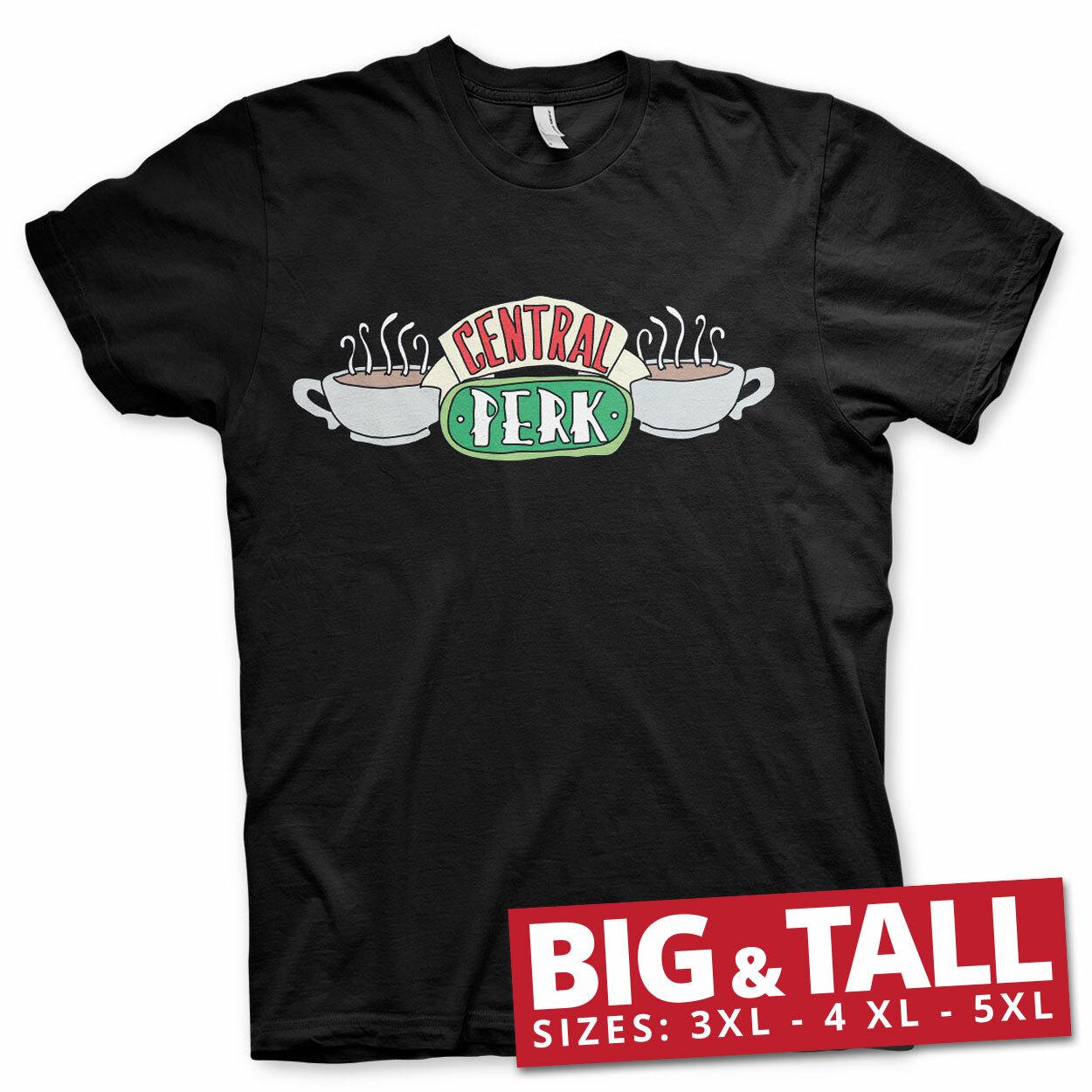 Officially Licensed Friends Central Perk BIG TALL 3XL4XL5XL Men s T-Shirt S