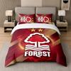 3Pcs Bedding SetNottingham Forest Soft Bed Sheet and Two Pillowcases Home Bedroom Decor