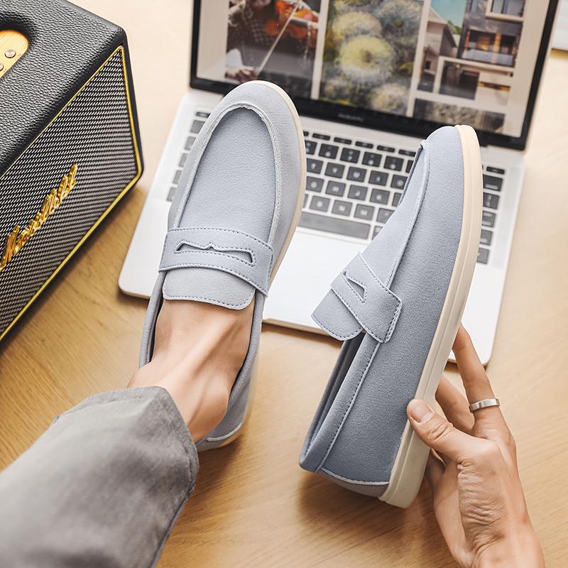 Men Walking Shoes Loafers Sneakers New Handmade Retro Leisure Loafers Shoes  Casuales  Men Shoes