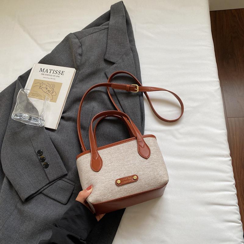 

Popular small bag women s new shoulder messenger bag high-end retro portable bucket bag