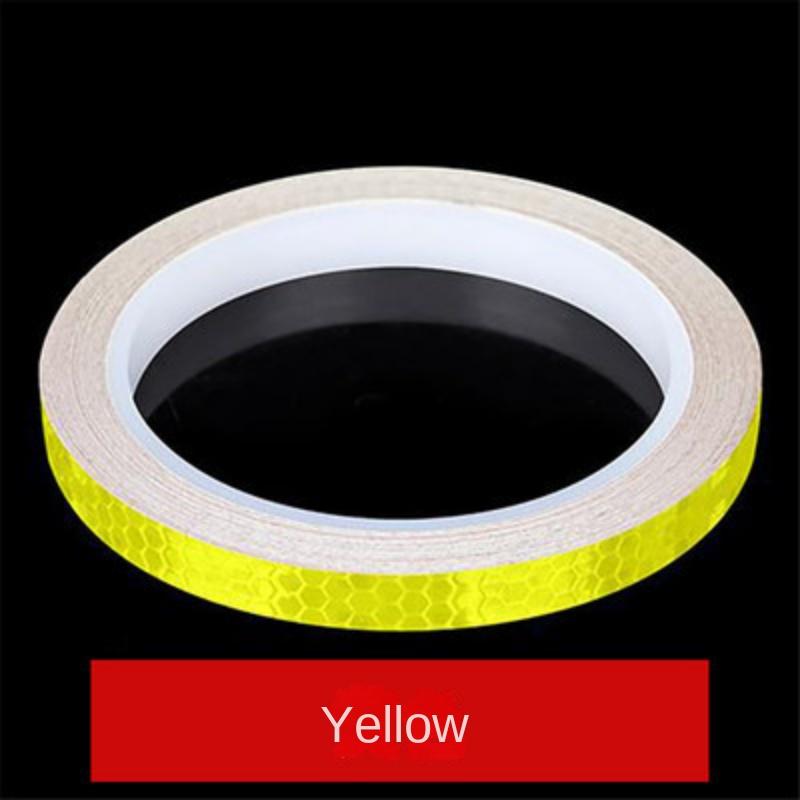 Car Reflective Tape Safety Warning Car Decoration Sticker Reflector Protective Tape Strip Film Auto Motorcycle Sticker