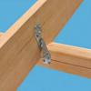 BHBL Furacão Laço Hick Tiras Galvanizadas para Furacão H2.5A Suportes de Fixação Fortes Ligações para Vigas/Caibros para Madeira(25pcs)