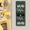 Wall Mounted Sunglasses Storage Bag 5 Slot Hanging Eyewear Holder Eyeglasses Display Rack  Bathroom