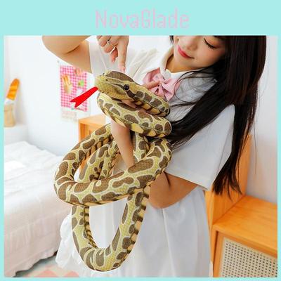 Realistic Plush Toy Snake Large Stuffed Animal For Kids Prank Gift 2024 New