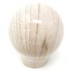 ALTEED Spherical Ball Shape Shift Knob, Wood Grain Style, Universal Fit for ATMT Automobile M8M10M12 Wood Grain (White)