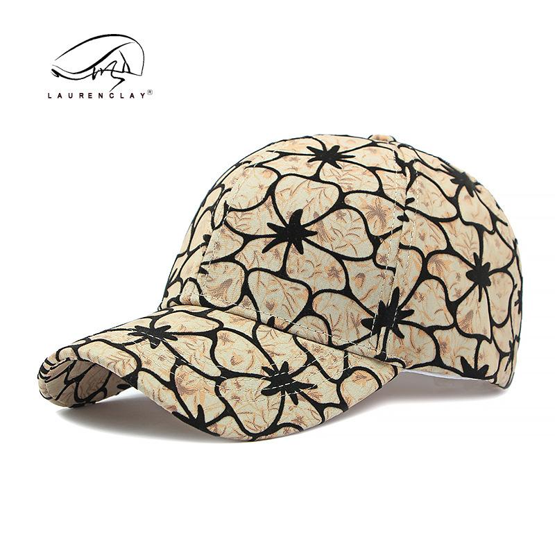 Hat men and women spring and summer thin breathable cap retro hardtop baseball cap printing tide