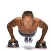 Reinforced Rotating Chest  Training  Wheel Fitness Push-up Stand Wheel Pushup Bar Rack