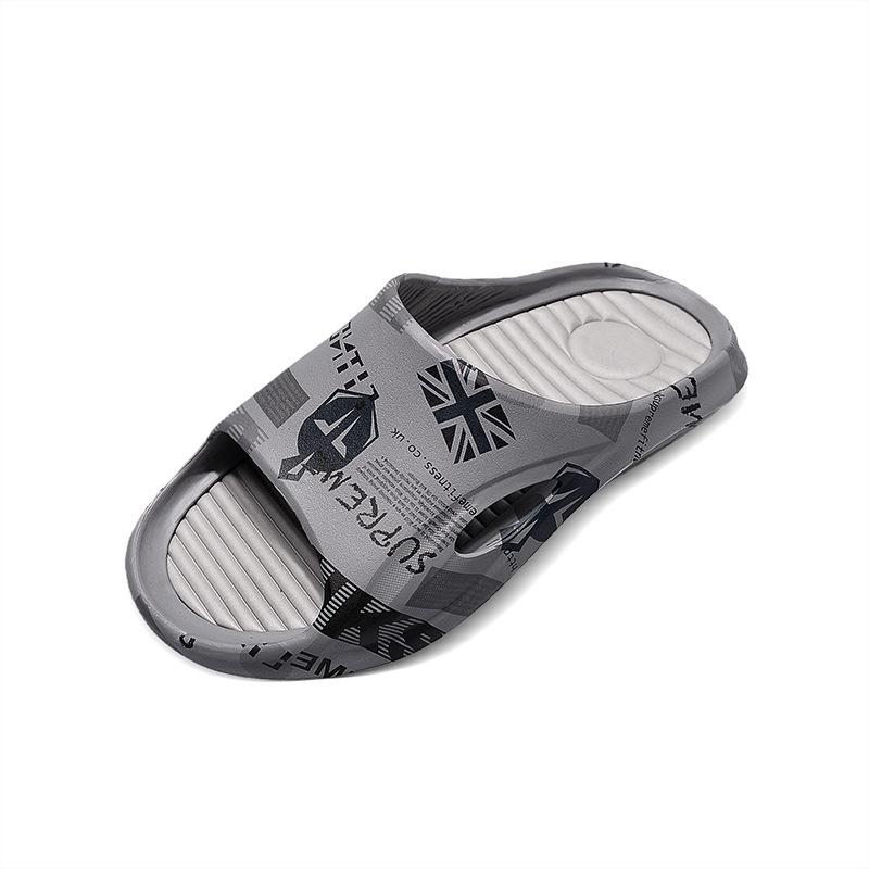 

Stepping on shit deodorant slippers 2025 summer wear couple non-slip soft bottom new thick-bottomed sports slippers men s drag 45