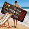 Slipknot: All Hope Gone beach towel Beach towel for vacation photos Outdoor camping Outdoor pool towel seaside Absorbent bath towel printing Comfort