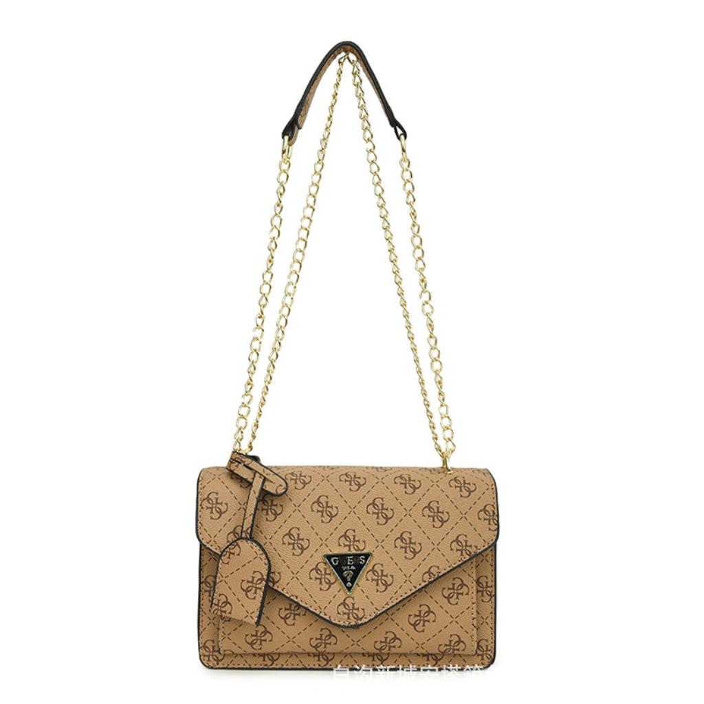 

Trendy 2025 Retro Print Chain Crossbody Bag for Women хаки
