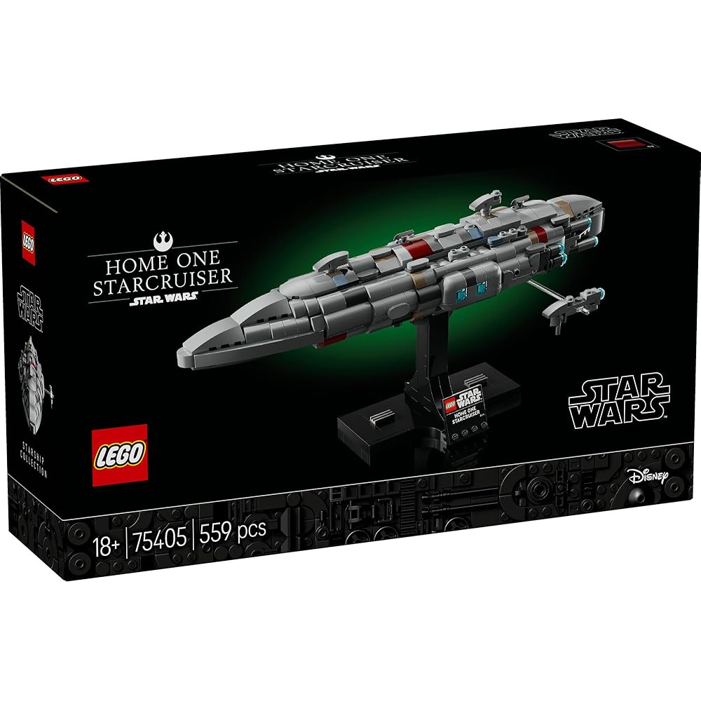 LEGO Star Wars Home One Star Cruiser Toy Building Blocks 75405 for Kids and Adults