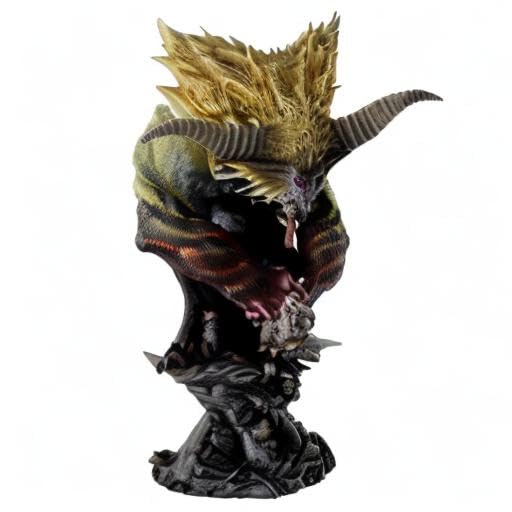 Capcom Monster Hunter Capcom Figure Builder Creator's Model Golden Lion Enraged Rajang Reprint Approx. H230 x W180mm