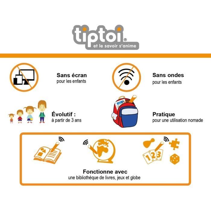 Tiptoi®, Livre interactif, Mon premier livre de vocabulaire anglais, 6ans, 13099002, Ravensburger