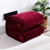 Modern Simple Soft Comfortable Coral Fleece Blanket Four Season Universal Solid Color Thick Multifunctional Office Nap Blanket