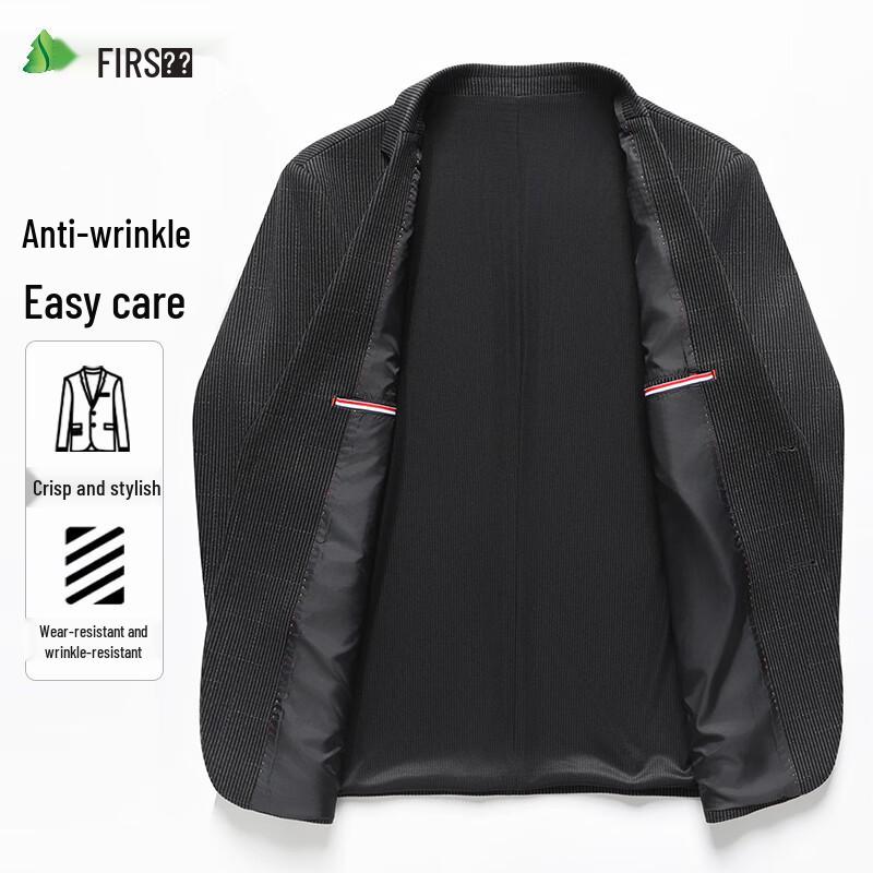 Men's Wrinkle-Resistant Business Blazer