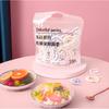 Disposable vegetable cover, household food grade plastic wrap cover, refrigerator anti-odor fresh-keeping cover, dust-proof meal insulation cover