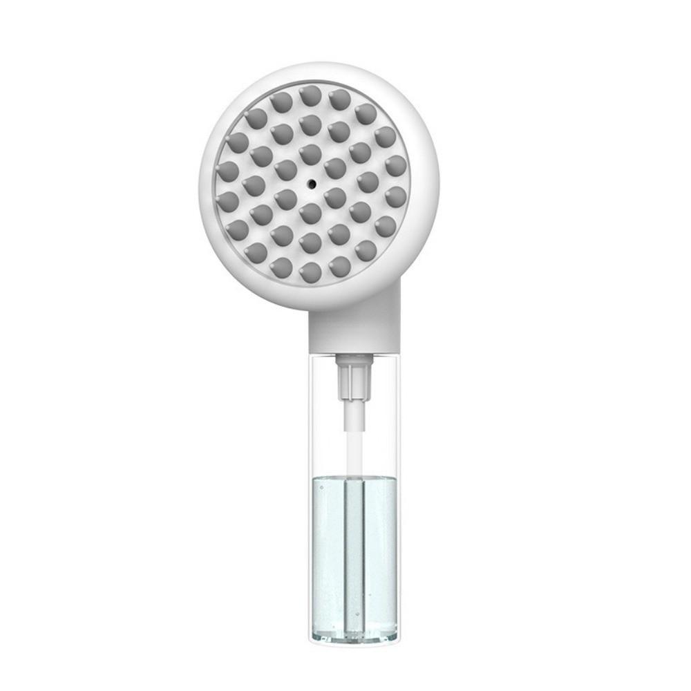 Soft Silicone Dog Bath Brush 3 In1 Design Shampoo Brush Massage Brush Head Pet Grooming Washing