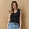 MAXZA Lace V Neck sleeVeless Top Ze07qt004na