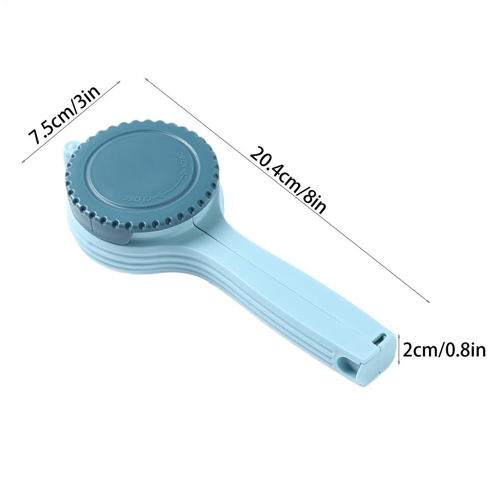 

Reusable Food Bag Clips Sealer 1PC Locking Clips With Spout For Chips Flour Sugar, Airtight Kitchen Storage Clips, Organizer Set