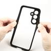 For Samsung Galaxy S24+ Case Anti-collision TPU+PC Phone Cover Dustproof Phone Shell