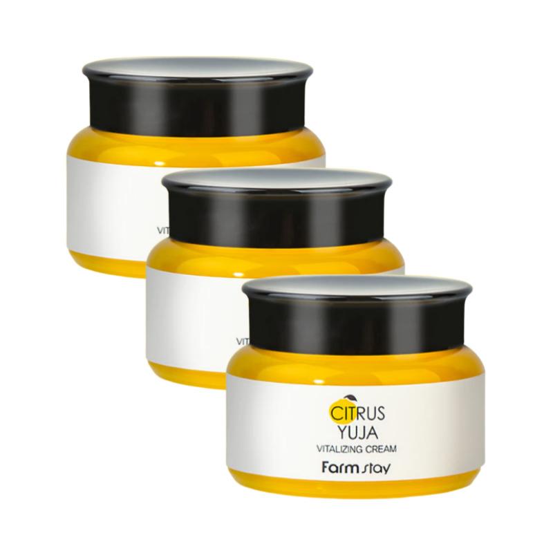 

Farmstay Citrus Yuja Vitalizing Cream 100ml × 3