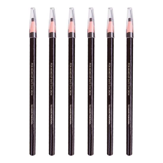 1/6 Peças Caneta de Maquiagem Suave Delineador Lápis Delineador Acessórios Cosméticos para Mulheres