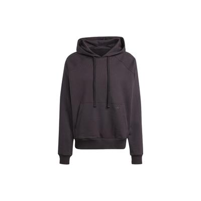 adidas Originals Solid Color Logo Hoodie Pullover Men Tops Black IA2443