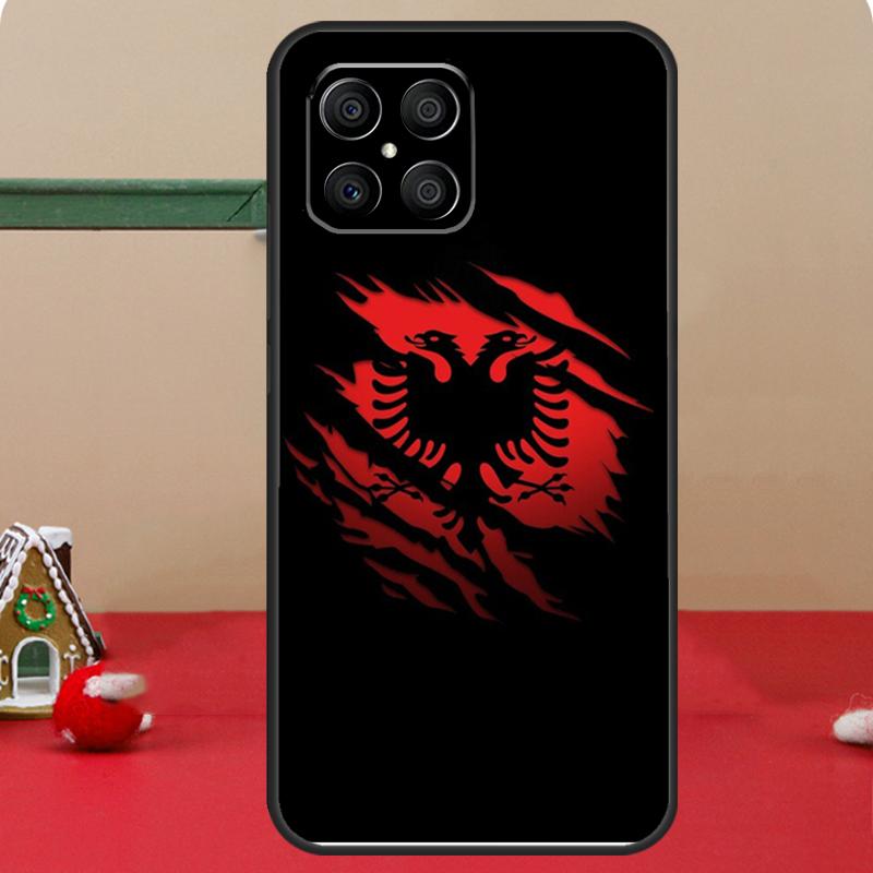 

Чехол с флагом Албании для Honor Magic 6 7 8 Pro Honor 400 200 70 90 Lite X8c X8b X9a X9b X9c X9d Win RT Чехол Honor 70 Lite