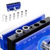Woodworking Drill Jig Round Tube Drill Guide Professional Convenient Wood Post Drilling Holes Locator Self Centering Dowel Jig