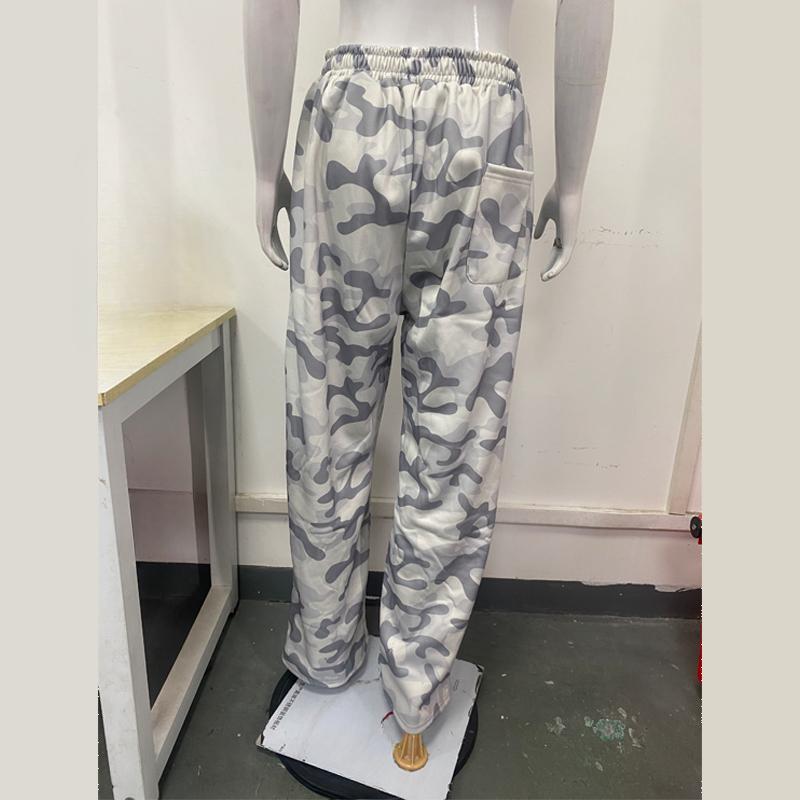 European and American Y2K Street Stretch Camouflage Casual High Street Hip-hop Pants