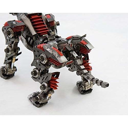 Kotobukiya HMM ZOIDS EZ-035 Lightning Saix Marking Plus Ver. 1/72 Scale Plastic Model Kit, Approximately 265mm Long