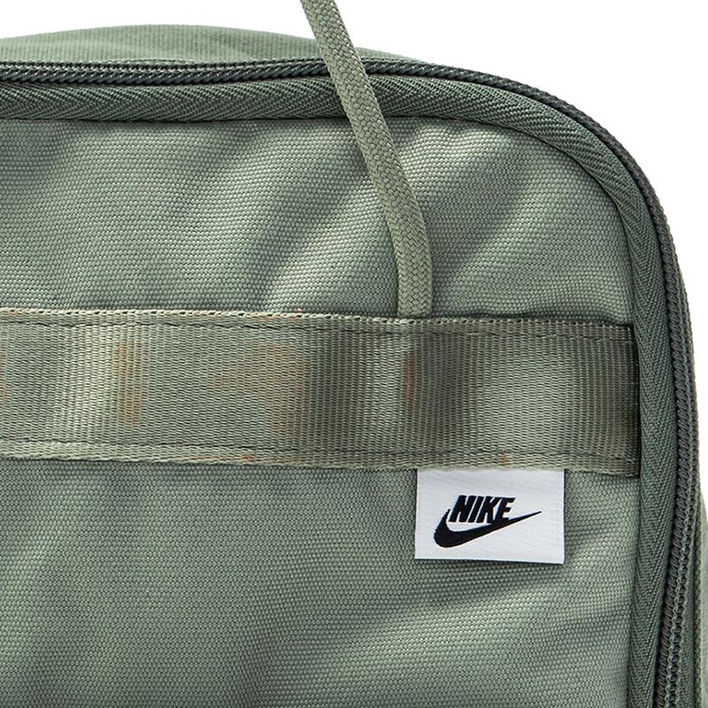 Nike Polyester Backpack Regular Unisex Green Casual BA6098-372