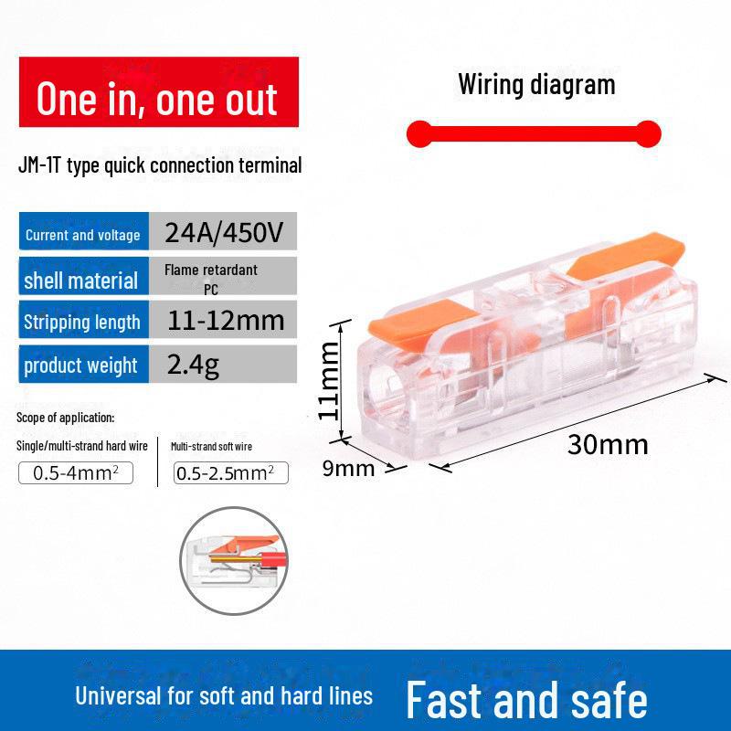 LT-2 Splicing Terminal for Fast Connector Attachment