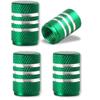 Aluminum Alloy Tire Valve Stem Caps 4 Pcs Universal Stem Covers for Cars Motorcycles and Bikes Auto Tire Accessoires Stem Caps1