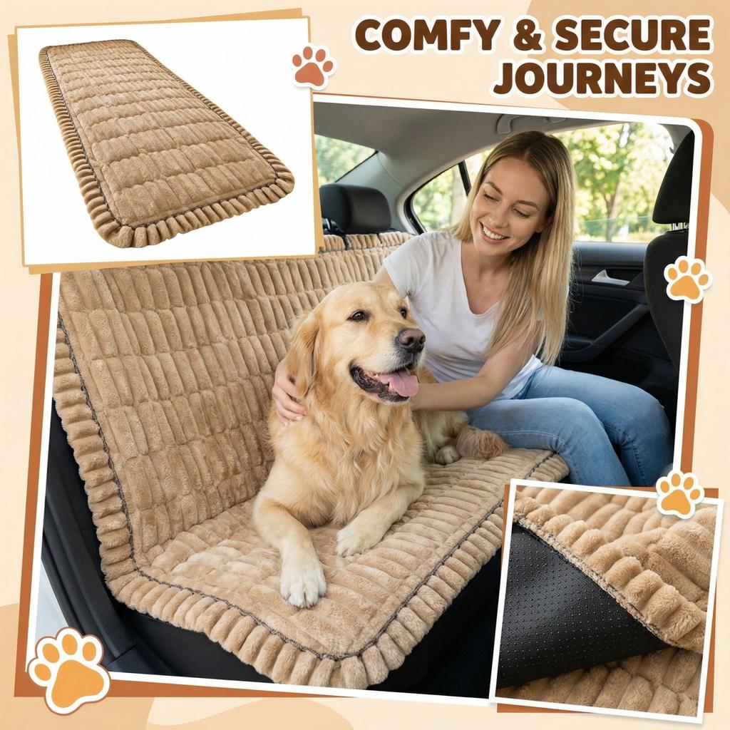 Dog Seat Cushion  Property Thickened Car  Mounted Pet Mat