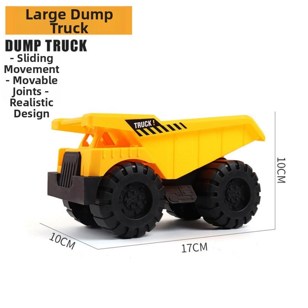 Plastic Construction Truck Toy Glide Way Forward Beach Digger New Early Education Kids Toys
