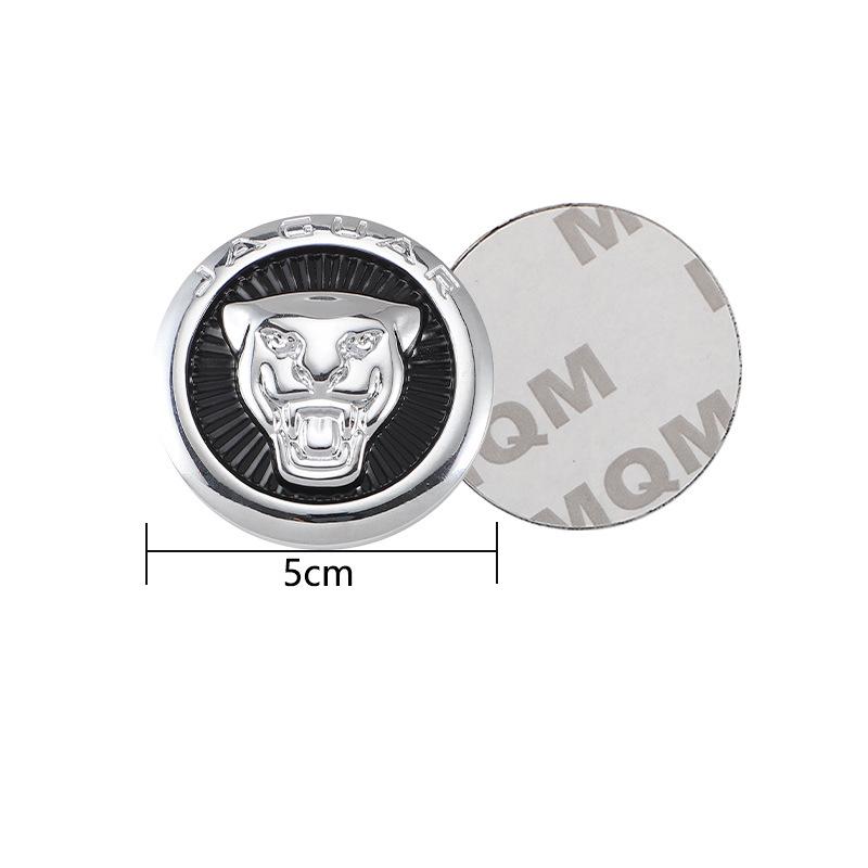 Naklejki na Dźwignię Zmiany Biegów Jaguar do XF, XFL, XE, XJL, XJ Modyfikacja Wnętrza - Pokrywa Gałki Konsoli Środkowej