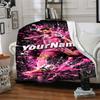 Messi Customize Text Blanket Gift Personalized Blanket Comfortable Great for Chair Living Room Livingroom Home Decor Four Seasons Universal