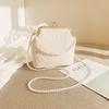 Mobile Phone Bag New Cloud Cheongsam Women's Bag Pearl Chain Messenger Bag Mouth Gold Cosmetic Bag
