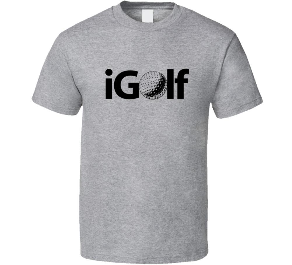 iGolf Sports T-Shirt Unisex Fashion Glam Novelty Sports Golf TShirt Clothing M