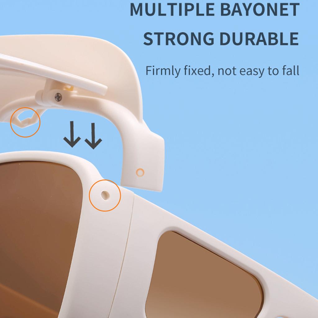 New Multifunctional Sunscreen Sunglasses UV Protection Without Dead Angle To Increase Eye Protection Ladies Sunglasses..women's Glasses Men's Glasses