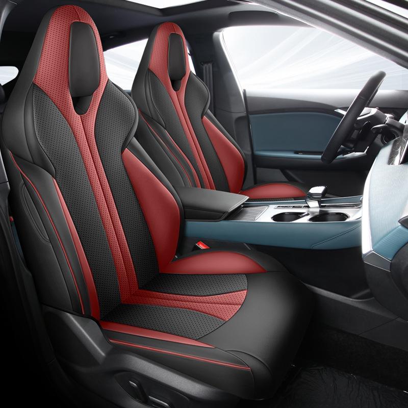 MG7 Full Wrap Leather Seat Cushion Cover - Universal for All Seasons